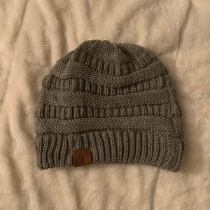 Light Gray C.C. Beanie